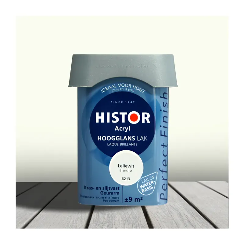 Veilige Betaling Ontdek Histor Perfect Finish Acryl Hoogglans Leliewit