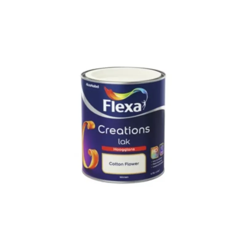 Must-Have Flexa Creations Lak Hoogglans Cotton Flower Voor een Schitterende Afwerking