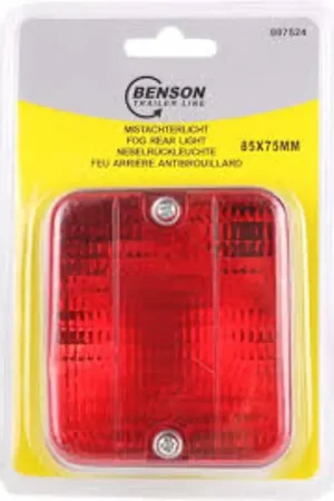 Mistachterlicht 85 x 75mm Gratis Retour