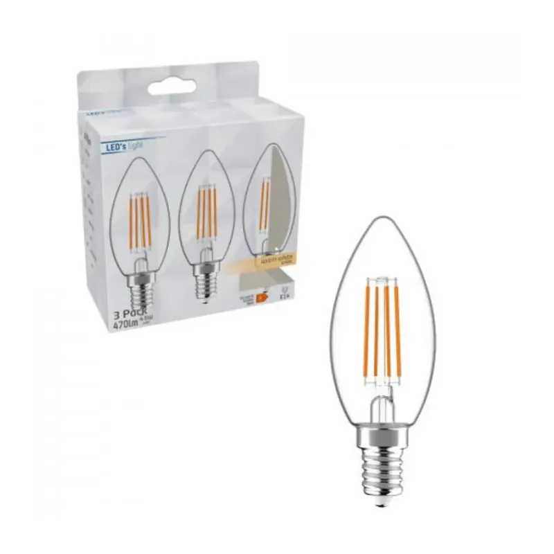 Korting LED’S Light Kaars E14