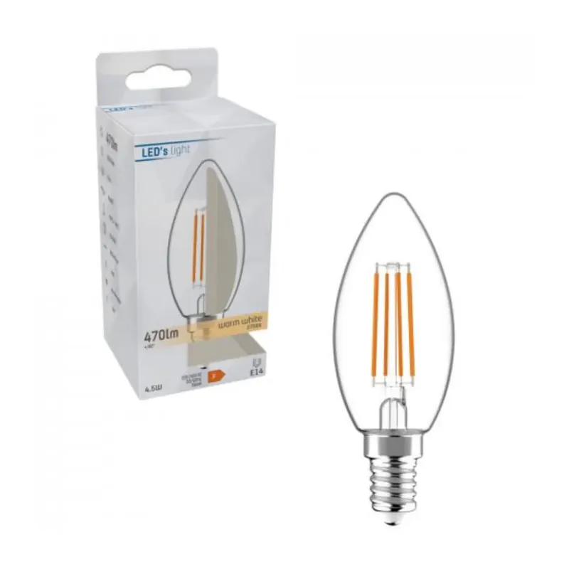 Finale Uitverkoop LED’S Light Kaars E14