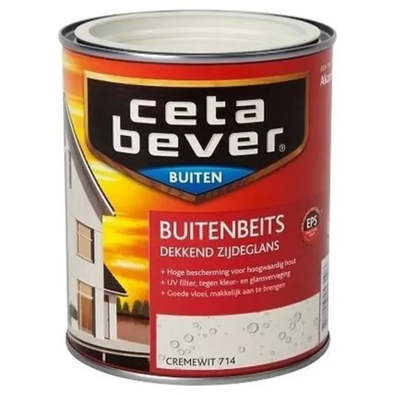 CetaBever Buitenbeits Dekkend Crèmewit 714 Betrouwbaar