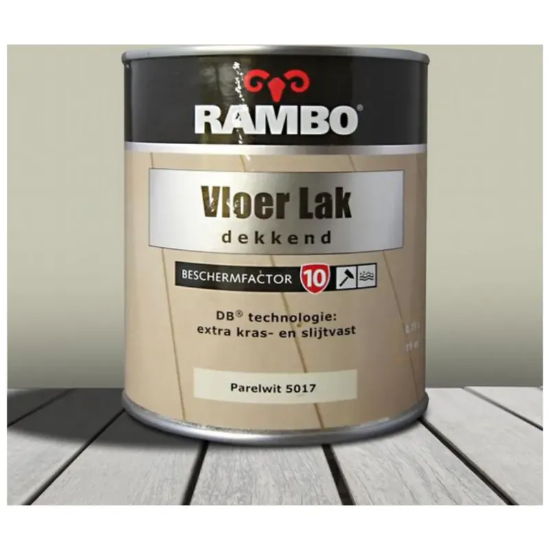 Superprijs Rambo Vloer Lak Dekkend Parelwit 5017