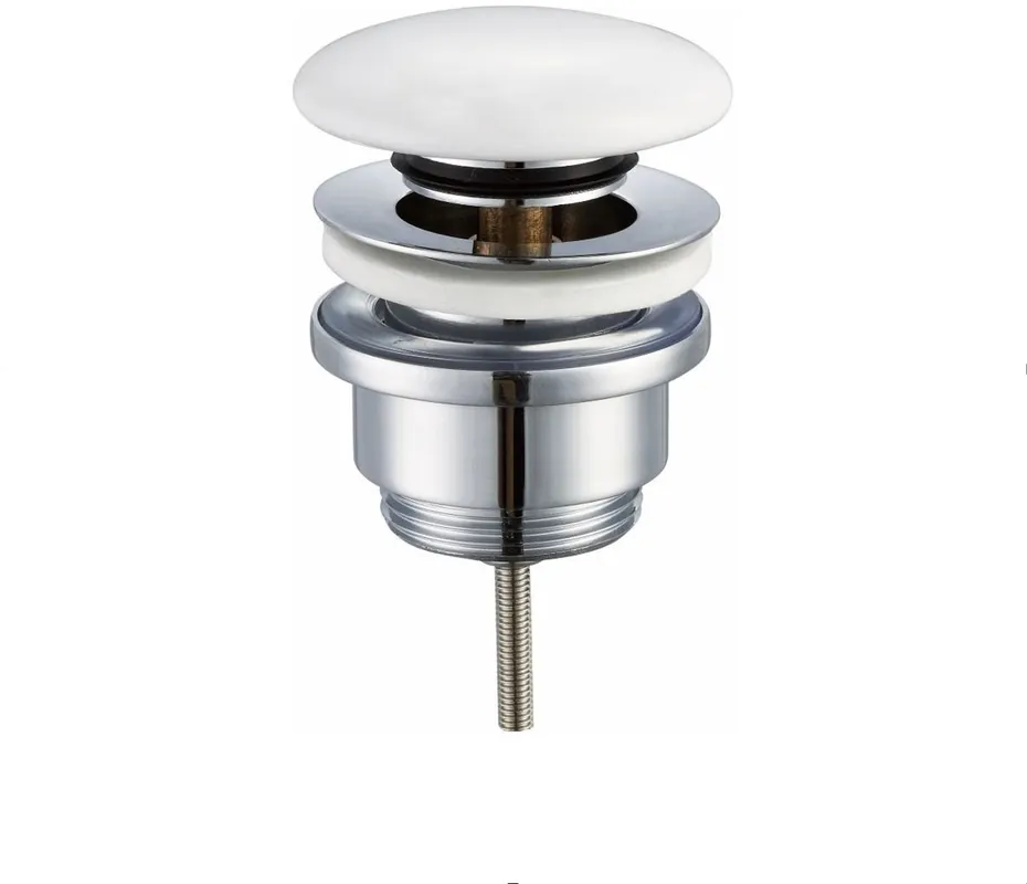 Blue Label Annika Easy, Afvoerplug (klik waste), rond, 63mm diameter, wit Veilige Betaling