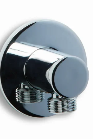 Aanbieding Blue Label Brondby 1/2" aansluitbocht voor inbouwthermostaat 3-weg, chroom