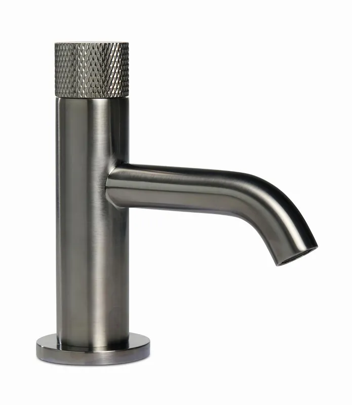 Op = Op Blue Label Brondby facet fonteinkraan gun metal FK-0320K-GM