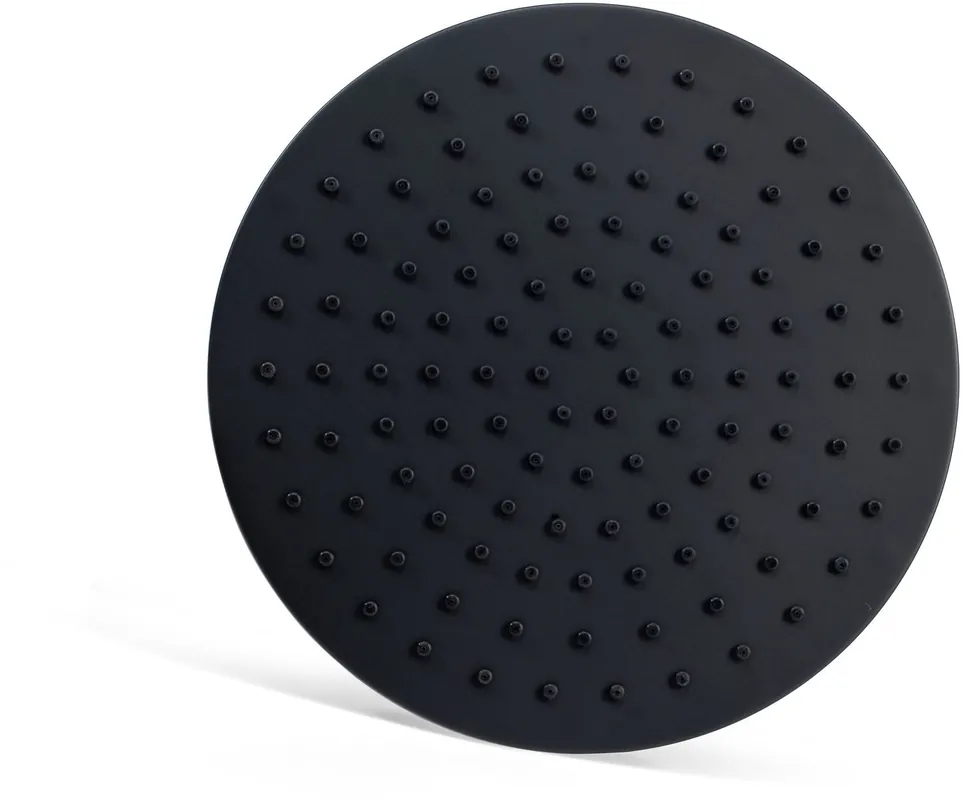 Voordeelprijs Blue Label Brondby 25cm hoofddouche mat zwart FK-0030MB