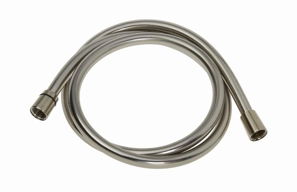 Blue Label Brondby doucheslang 150cm glad geborsteld nikkel FK0102BN Uitverkoop