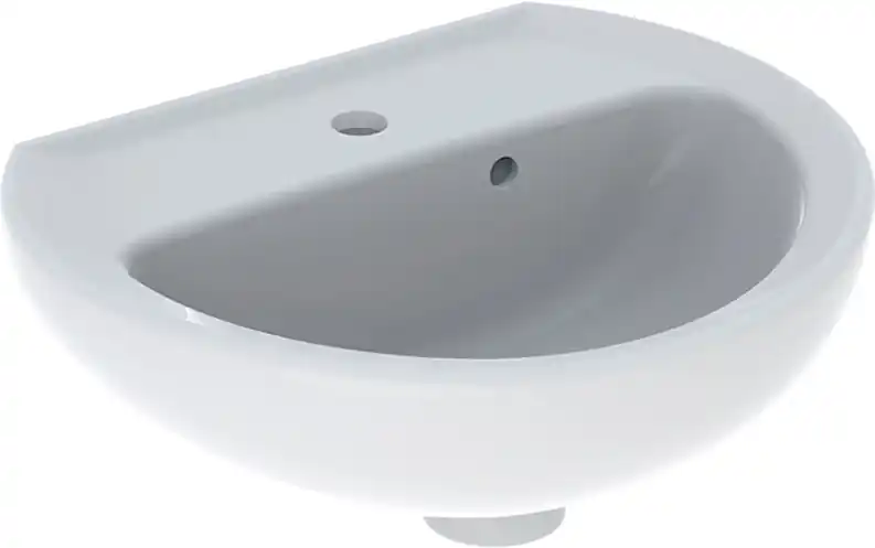 Bestseller Geberit Bastia fontein rond m. kraangat m. overloop 40x33cm wit 501612001