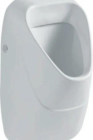 Beperkte Voorraad Geberit 300 Urinoirs, Urinoir, mikpunt, achterinlaat, afvoer achter/onder, 570 x 340 x 340mm (HxBxD), wit