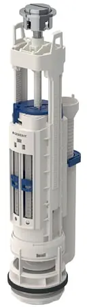 Op = Op Geberit bodemventiel universeel type 290 duoblok grote spoeling 282.320.21.2