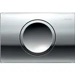 Geberit Delta15 bedieningspaneel spoel-stop-spoeling chroom 115120215 Beperkte Voorraad