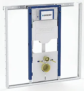 Exclusieve Aanbieding Geberit Duofix wand inbouwreservoir H112cm Sigma 12cm m.systeemprofiel planchethoog 111287006