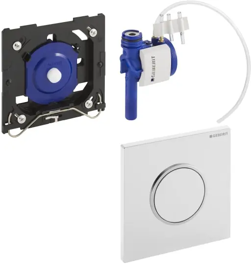 Geberit HyTouch urinoirsturing, pneumatisch, model Sigma10, wit-glans-wit 116015KJ1 Lage Prijs