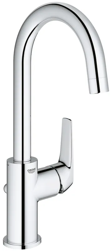Nieuw Grohe Start Flow Quickfix L-size wastafelkraan m waste uitloop draaibaar chroom 23811000