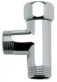 Korting Grohe T stuk 1/2 bnx1/2 bu chroom