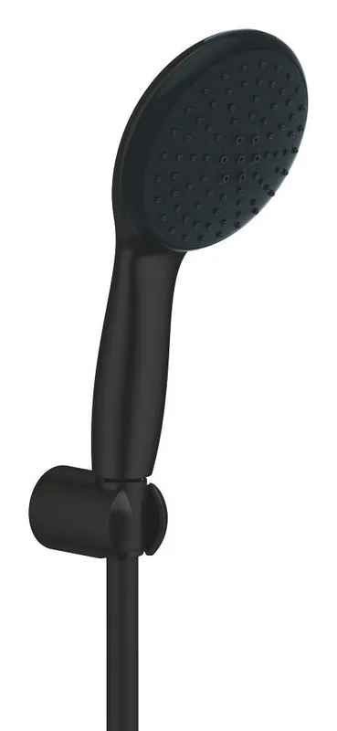 Grohe Tempesta 110 Badset 2 Straalsoorten, Niet Verstelbaar, 1250Mm, Max 8,0L/M Bij 3 Bar, Matte Black Dagaanbieding