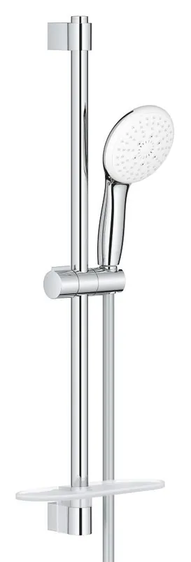 Direct Verzonden Grohe Tempesta glijstangset m. handdouche Ø11cm m. 3 straalsoorten 60cm m. doucheslang 175cm m. easyreach tray chroom 27600003