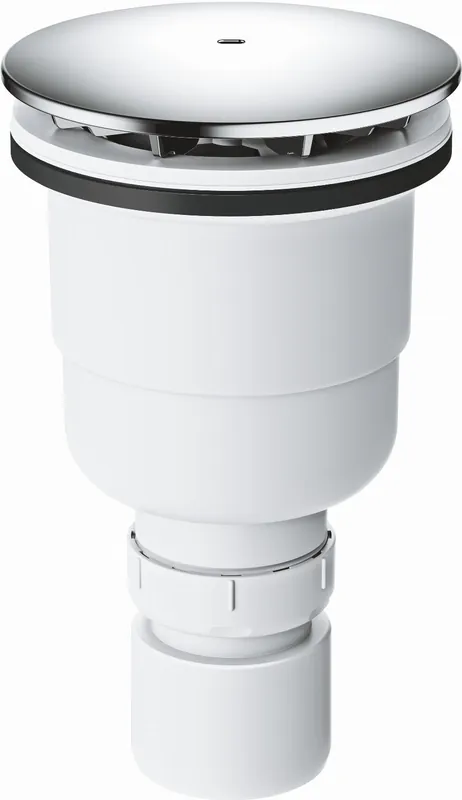 Populair Grohe Universal afvoergarnituur voor douche verticaal 112mm diameter chroom 49533000