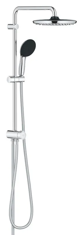 Grohe Vitalio Start 250 Flex douchesysteem m. omstelkraan wandmontage, hoofdd. 2 straalsoorten, handd. 2 straalsoorten chroom 26680001 Koop Online
