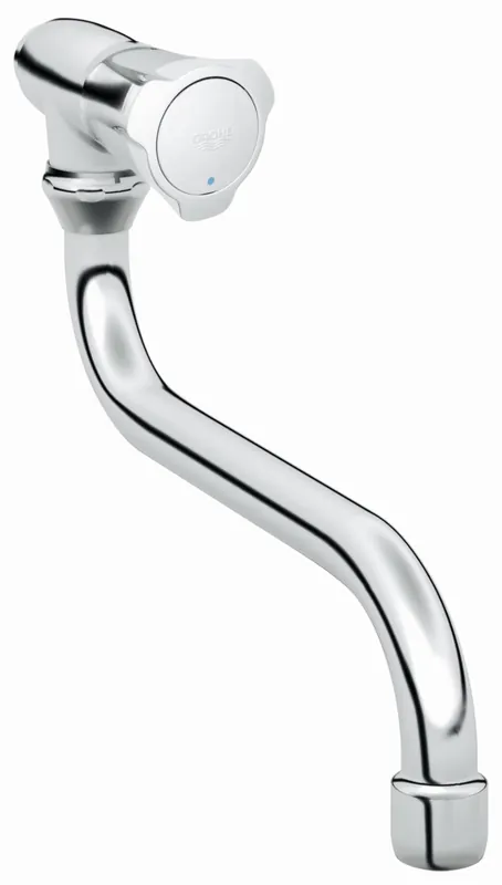 Grohe, Costa, L, tapkraan, met beluchter, met greep, wand, bovendeel niet keramisch, draaibaar onder, 225mm, messing Nu Kopen