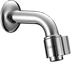 HansaNova tapkraan wanduitloop 1/2"aansluiting sprong 106mm vleugelgreep 00868101 Favoriet