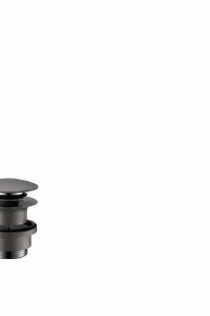 Bestel Nu Hansgrohe , Afvoergarnituur / waste set, PO-waste, G1/4", geborsteld zwart chroom (voor wastafels met overloop)