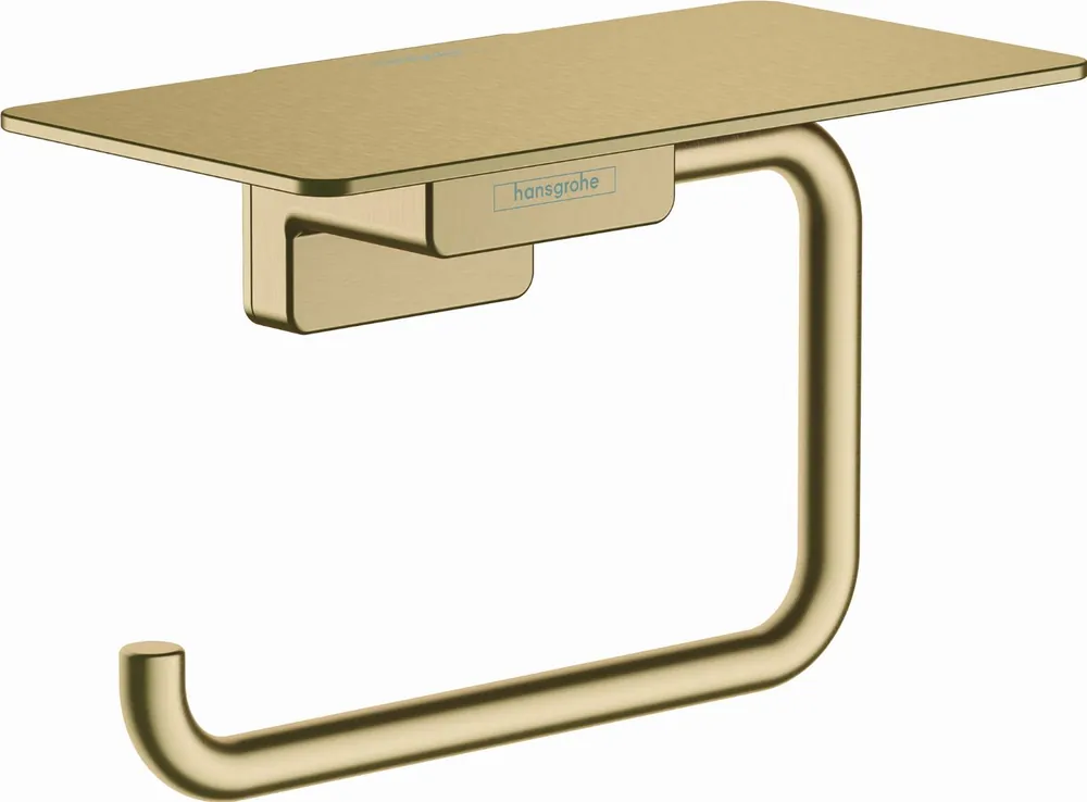 Hansgrohe AddStoris toiletrolhouder met planchet brushed bronze 41772140 Beste Prijs