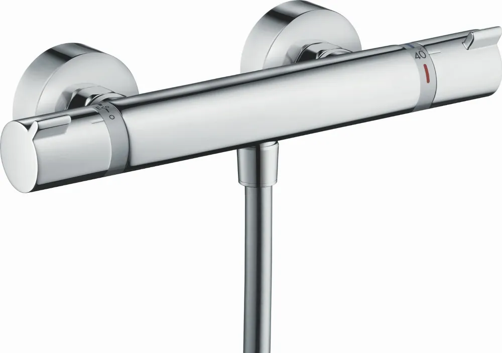 Hansgrohe Ecostat Comfort douchethermostaat z. omstel m. koppelingen HOH=15cm chroom 13116000 Speciale Aanbieding