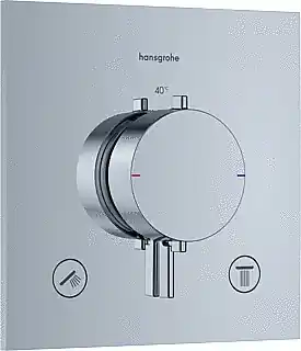 Hansgrohe Ecostat Comfort E thermostatische inbouw afbouwdeel 2F chroom 33711000 Speciale Aanbieding