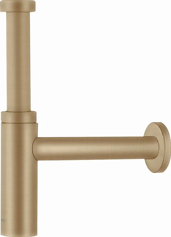 Speciale Aanbieding Hansgrohe Flowstar S designsifon, aanpassingsafstand 60-165mm, afstand wand max. 330mm, G 1.1/4", DN32, geborsteld brons
