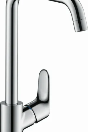 Finale Uitverkoop Hansgrohe Focus keukenkraan 260 m. hoge draaibare uitloop instelbaar 110°, 150° en 360° chroom 31820000