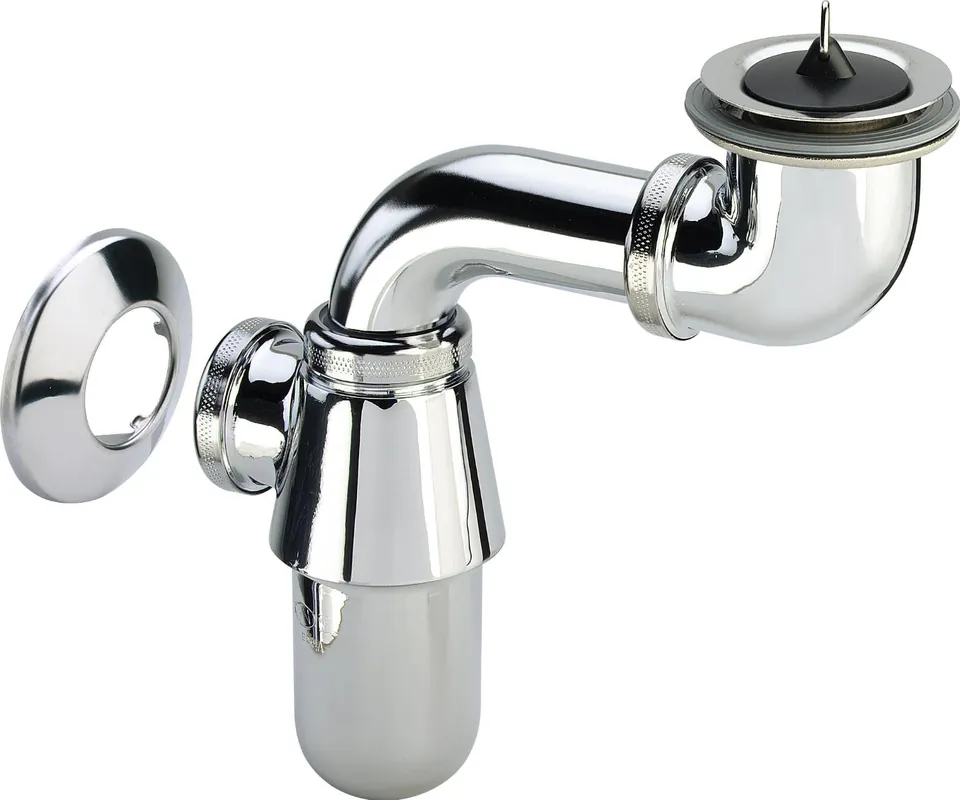 Populair Viega bekersifon voor minder validen wastafel 1 1/4 chroom 148355