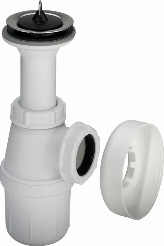 Viega PVC plugbekersifon 1 1/4. Wit. Bestel Nu