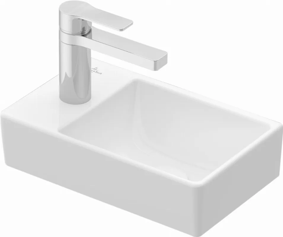 Speciale Aanbieding Villeroy & Boch Avento fontein m. kraangat links z. overloop 36x22cm wit 43003R01
