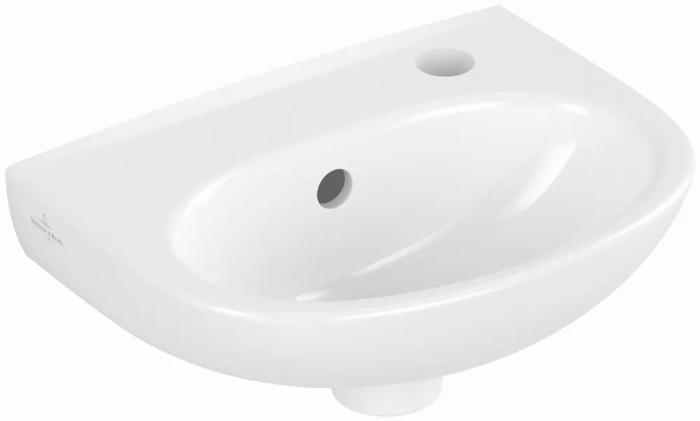 Nieuw Villeroy & Boch O.novo fontein m. kraangat rechts m. overloop 36x27.5x14.5cm wit 43403R01
