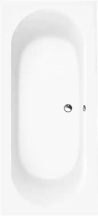 Villeroy & Boch O.novo kunststof duobad acryl rechthoekig 180x80x50cm z. poten wit UBA180CAS2V01 Actieprijs