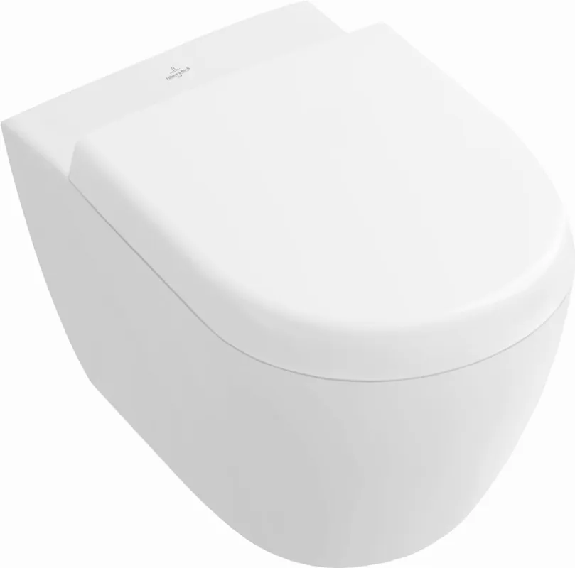 Populair Villeroy & Boch Subway 2.0 DirectFlush wandcloset 48cm compact diepspoel zonder spoelrand wit 5606R001