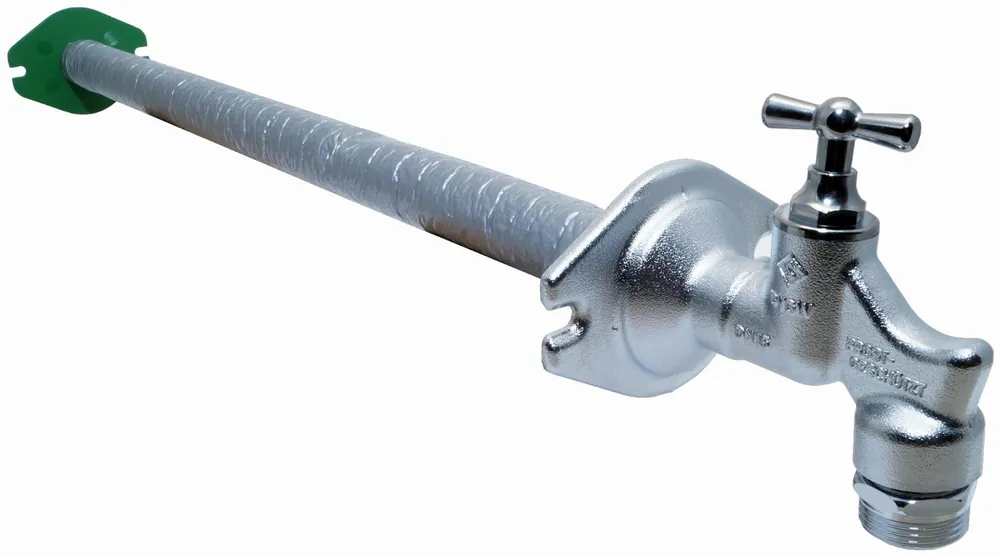 VSH Sepp vorstbestendige gevelkraan met krukbediening MM G1/2"xG3/4" (DN15), chroom Beperkte Voorraad