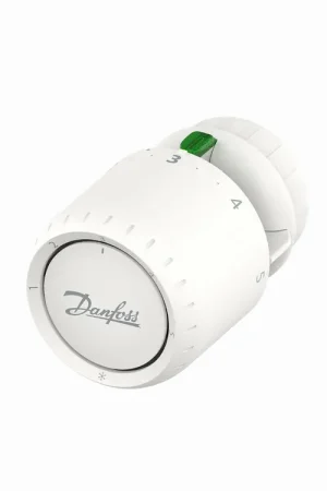 Op = Op Danfoss thermostaatknop RA-Aveo standaard met ingebouwde voeler, 7-28 graden 015G4090