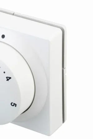 Tijdelijk Beschikbaar Danfoss thermostaatknop, binnenzeskant 22, gasgevuld, bereik 10-30°C, capillair 2m, wit RAL9016 013G5062