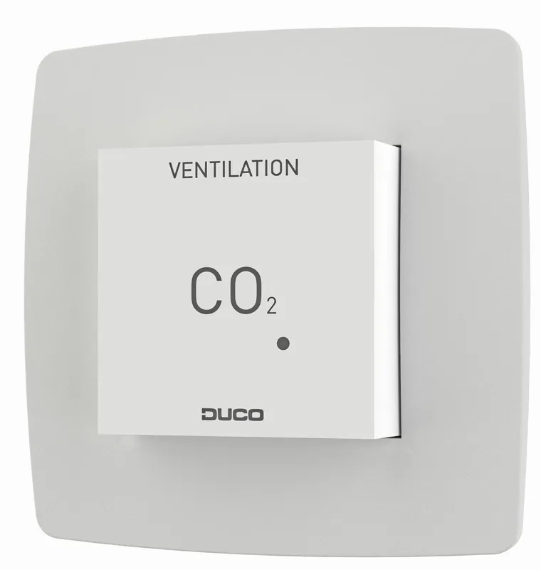 Favoriet Duco CO2 ruimtesensor zonder bediening RF/W wit 0000-4637