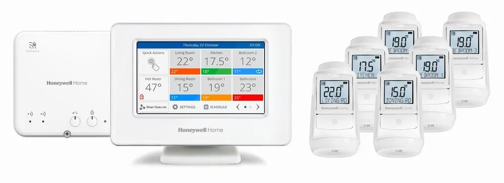Hoge Kwaliteit evohome 6-zone radiatorpakket met stuurmodule