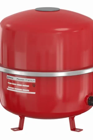 Korting Flamco Flexcon Premium expansievat 50 liter rood, voordruk 0,5 bar, max. werkdruk 6 bar 16958