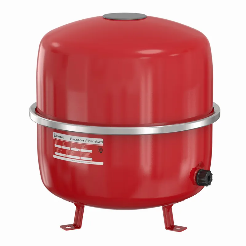 Nu Kopen Flamco Flexcon Premium expansievat 50 liter rood, voordruk 1 bar, max. werkdruk 6 bar 16932
