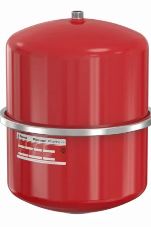 Flamco Flexcon Premium expansievat, 25l, voordruk 1.5bar, einddruk 3bar, max 70°C continu, hxØ 421x328mm, rood Gratis Retour