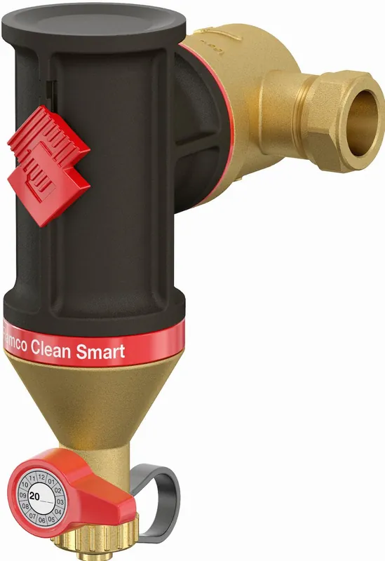 Flamco 30022 Flamco Clean Smart 22mm (horizontaal - verticaal) 30022 Goedkoop