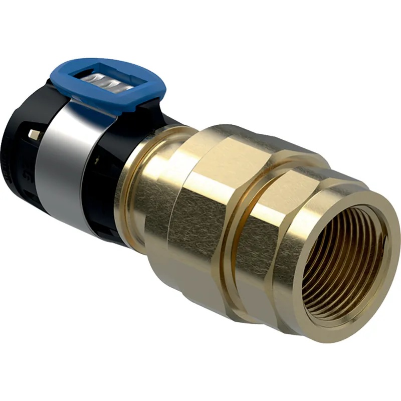 Geberit FlowFit 3-d overgang m/BI siliciumbrons d40-1.1/4" Lage Prijs