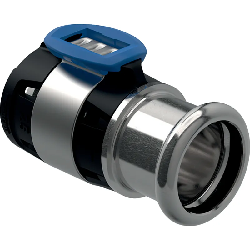 Geberit FlowFit overgang naar Mapress rvs perseinde d16-15 Shop Nu