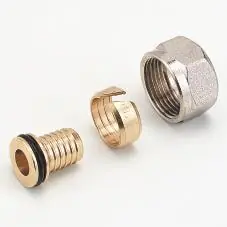 Hete Deal Heimeier aansluit koppeling 16 x 2mm - 3/4" euroconus. Voor kunststof buis ( PEX )